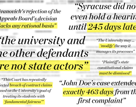 In conduct proceedings, SU gets to make the rules — and change them at will