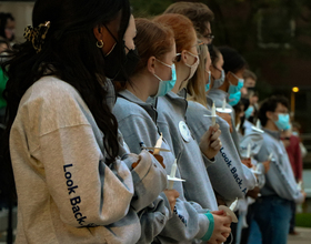 Gallery: Remembrance Scholars hold candlelight vigil to honor Pan Am Flight 103 victims