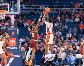 Syracuse outlasts Boston College 95-86 in 3OT thriller