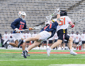 Best images from Syracuse men's and women's lacrosse's trip to College Park