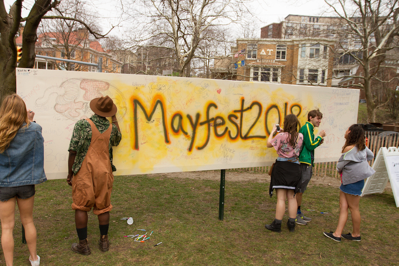 Gallery: Students flock to Walnut Park to celebrate Mayfest