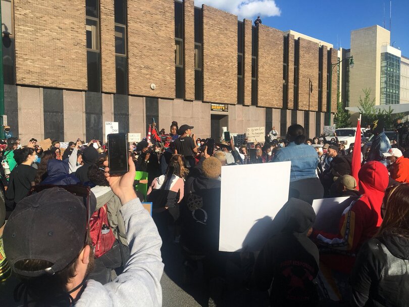 100+ march peacefully in 2nd day of Syracuse protests