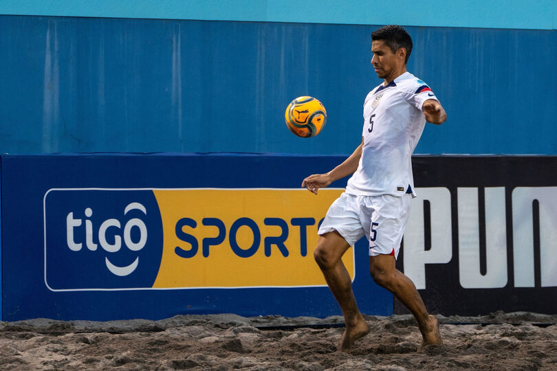 SU alum Nico Perea takes his soccer skills from grass to sand