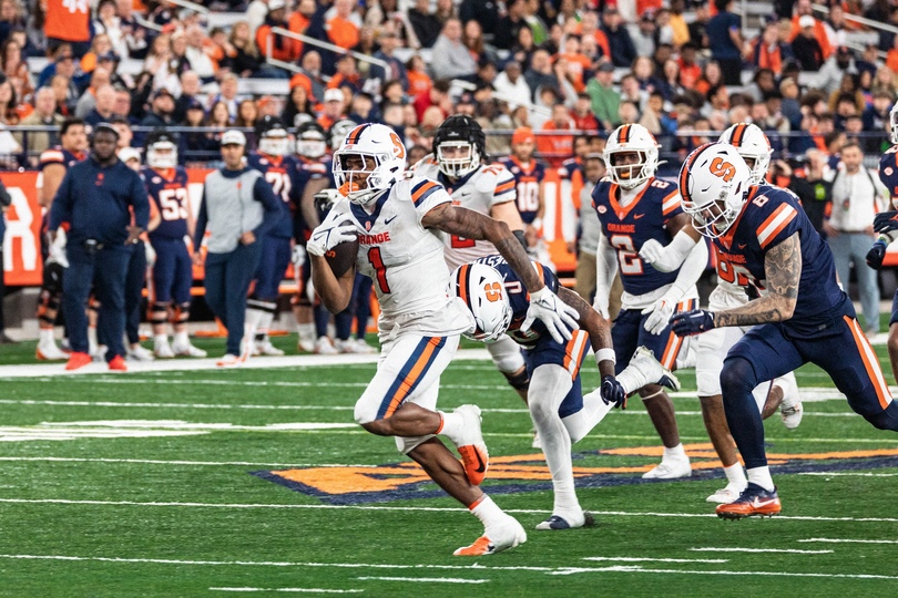 Observations from SU&#8217;s 2024 Spring Game: McCord&#8217;s dome debut, running back depth