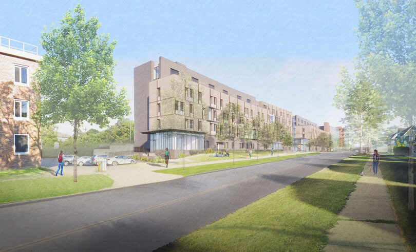 SU officials review revised Ostrom Avenue dorm proposal with City Planning Commission